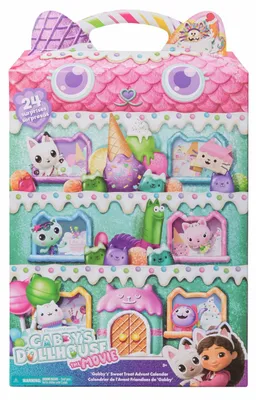 Zdjęcie produktu dla Gabby's Dollhouse GDH FGR Advent Calendar GML, Pudełko, Wolnostojący, Wielobarwny