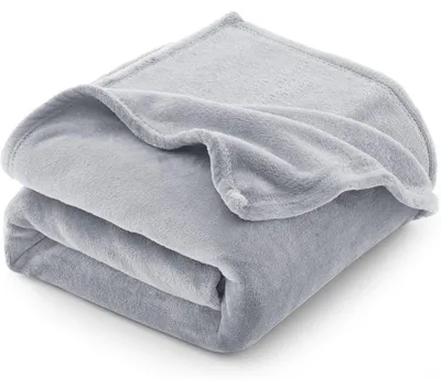 Productafbeelding van Kuscheldecke, flanel, 130x150 cm, lichtgrijs