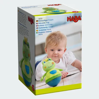 Produktbild von HABA Stehauffigur Frosch, Animal, 6 Monat( e), Mehrfarbig