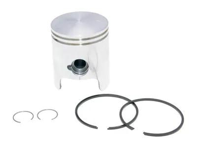 Zdjęcie produktu dla Zestaw tłoków (C) OEM do silnika Piaggio / Derbi D50B0 (cylinder z żeliwa szarego)