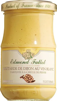 Produktbild von Fallot Moutarde de Dijon Senf mit Weißwein aromatisiert 190 ml.
