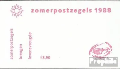 Produktbild von Briefmarken Niederlande 1988 Mi MH39 (kompl.Ausg.) postfrisch Sommermarken
