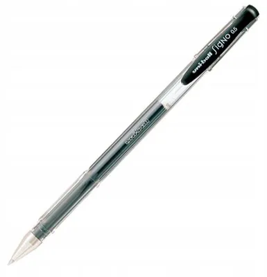 Produktbild von UNI UM-100 Gelroller Kugelschreiber Schwarz 0,7mm