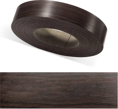 Produktbild von ben+camilla.com Kantenumleimer | Wenge 20 mm x 10 m | Sicherer, bequem, Profi Material