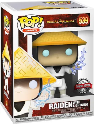 Produktbild von Mortal Kombat - Raiden mit Lightning 539 Special Edition - Funko Pop! - Vinyl Fi