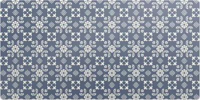 Produktbild von Blumenornament– Schreibtischunterlage – Schreibtisch Tischunterlage – 100x50 cm – Unterlage Groß Schreibtischmatte