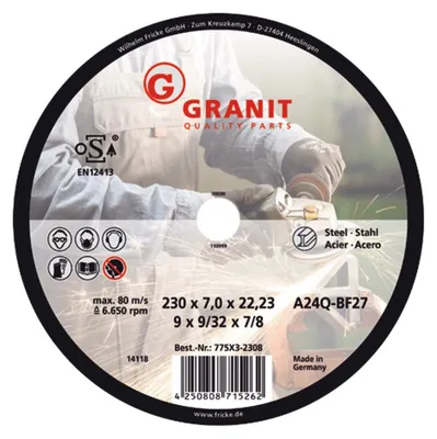 Obrázek produktu pro 115mm brusný kotouč z žulové oceli