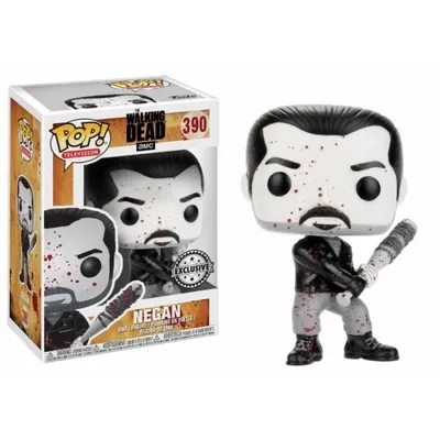 Immagine prodotto di FUNKO POP CULTURE SERIE TV WALKING DEAD S.5 NEGAN BLOODY LE FIGURINA IN VINILE  Funko