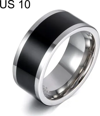 Produktbild von NFC-Ring, universelle Sensortechnologie, bequemes Tragen, kein Aufladen, Smart Lock, NFC-Ring für Mobiltelefone-Schwarz,US 10