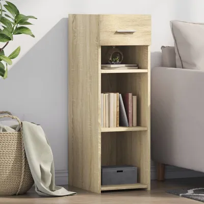 Produktbild von vidaXL Sideboard Sonoma-Eiche 30x42,5x93 cm Holzwerkstoff