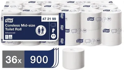 Produktbild von Tork Kernlose Toilettenpapier-Nachfüllung (36 Stück)