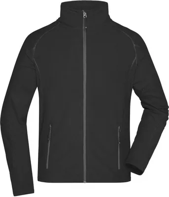 Produktbild von Leichte Outdoor-Fleecejacke black/carbon, Gr. XL