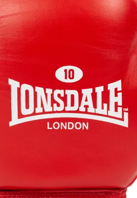 Produktbild von Boxhandschuhe aus Leder PROBOUT Red 10 oz Lonsdale