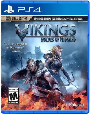 Produktbild von Kalypso Vikings Wolves of Midgard, PlayStation 4, Multiplayer-Modus, M (Reif), Physische Medien