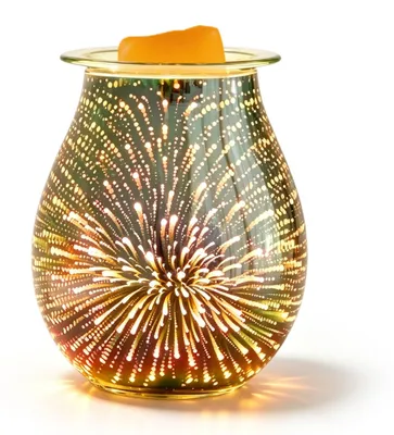Elektrische Duftlampe mit 3D-Lichteffekt, Aromadiffuser, mehrfarbig