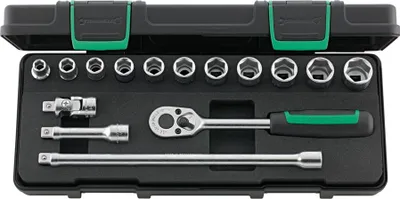 Produktbild von STAHLWILLE 3/8 Steckschlüsselsatz 456/11/4 KN 15 St.