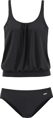 Produktbild von LASCANA Oversize-Tankini schwarz Größe 44