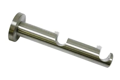 Produktbild von Gardinia Doppelträger offen New York Ø 12 mm, edelstahl