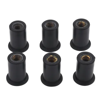 Obrázok produktu pre Kajak -Befestigungselemente Montage Hardware Gummi -Wellnüsse, 6pc für Motorräder Kajaks