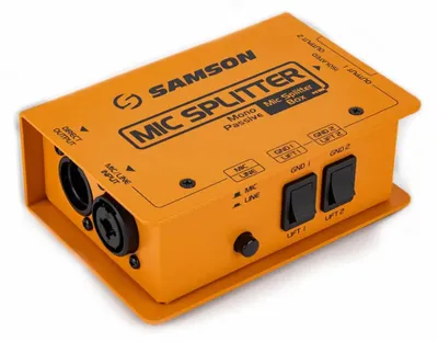 Produktbild von Samson S-Max Mic Splitter Microphone Splitter Box