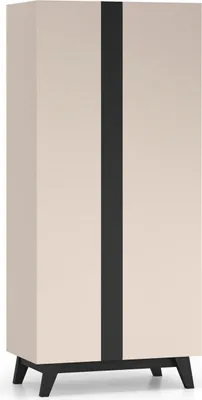 Immagine prodotto di Armadio Freshion 90x53x200cm nero cashmere a 2 ante