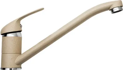 Produktbild von PYRAMIS 090918301 Spültischarmatur de mit festem Auslauf und de Granit Asalia, Beige Arena