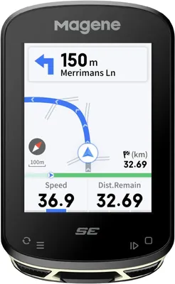 Productafbeelding van GPS fietscomputer - 2,4 inch kleurenscherm - Navigatie - Bluetooth en wifi