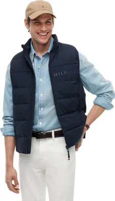 Immagine prodotto di Tommy Hilfiger, gilet da uomo, modello MW0MW45275, colore blu navy, taglia L