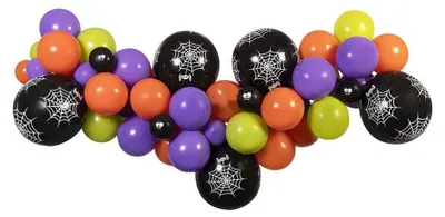 Produktbild von Halloween Colorful Ballongirland Set 65 Stk.