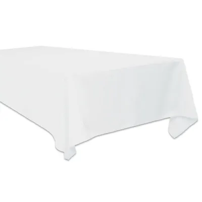 Produktbild von Tischdecke Eckig 180 x 300 cm Weiß Unifarben Polyester, Standard