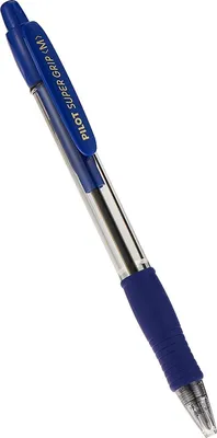 Produktbild von PILOT Druckkugelschreiber SUPER GRIP M Strichfarbe: blau