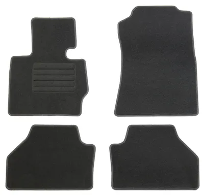 Fußmatten-Set für BMW X3 F25, 11/2010-05/2014, 4-teilig, Schwarz