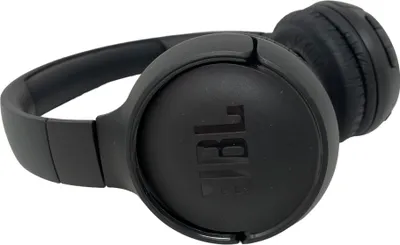 Produktbild von JBL On-Ear-Kopfhörer T500, Bluetooth, Kabellos, Faltbar, Pure Bass, Farbe: Schwarz