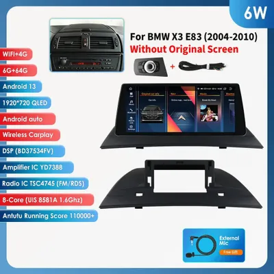 Obrázok produktu pre Autorádio - Auto rádio - Multimediálny prehrávač - GPS navigácia - Autozvuk - 10,25-palcový dotykový displej