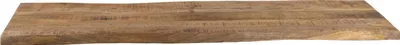 Produktbild von Tischplatte Baumkante Mango massiv 140 x 40 cm CURTIS