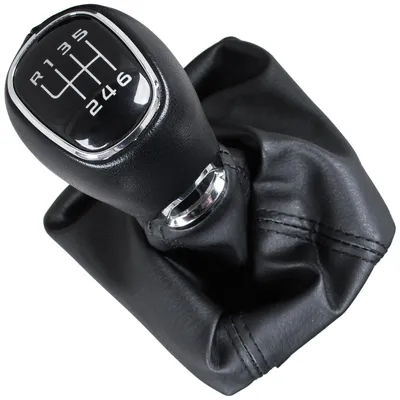 Obrázek produktu pro Kryt řadicí páky a manžeta pro Škoda Octavia III 5E od roku 2012, 6 rychlostí, černá barva