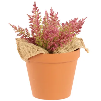 Produktbild von Pflanztop Runder 0,75L terrakota Ø13 cm kunststoff, für blumenarrangements, höhe 11 cm