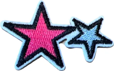 Produktbild von Stern-Sternchen-Emblem-Aufnäher zum Aufbügeln