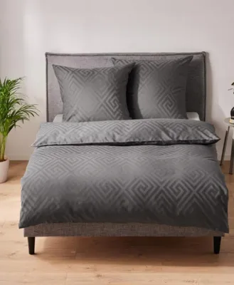 Produktbild von Livarno Home Satinsbettwäsche Bettwäsche-Set 100% Baumwolle 220x200