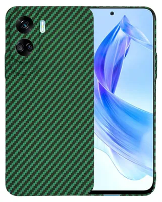 Produktbild von Techsuit Carbonite FiberShell Back Cover Hülle für HONOR 90 Lite - Grün