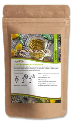 Produktbild von Mynatura  Löwenzahnpulver – ab 200g - 1 Beutel