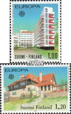 Produktbild von Briefmarken Finnland 1978 Mi 825-826 (kompl.Ausg.) postfrisch Baudenkmäler