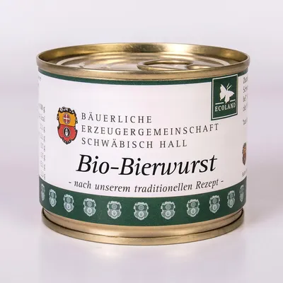 Immagine prodotto di Bäuerliche Erzeugergemeinschaft Schwäbisch HallBierwurst, 200 g
