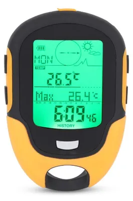 Productafbeelding van Multifunctionele hoogtemeter - Barometer - Thermometer - Hygrometer - Kompas