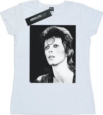 Obrázek produktu pro David Bowie - "Looking" Tričko pro ženy BI16708 (L) (Bílá)