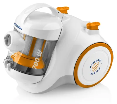 Zdjęcie produktu dla Hyundai VC 009, 700 W, Cylinder próżniowy, Suchy, Bez worka, 1,5 l, HEPA, Pianka