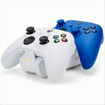 Produktbild von XB Ladestation Duo (inkl. 2 Akku) white POWERA