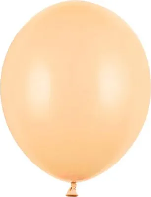 Produktbild von 100 Partystar Luftballons apricot 23cm