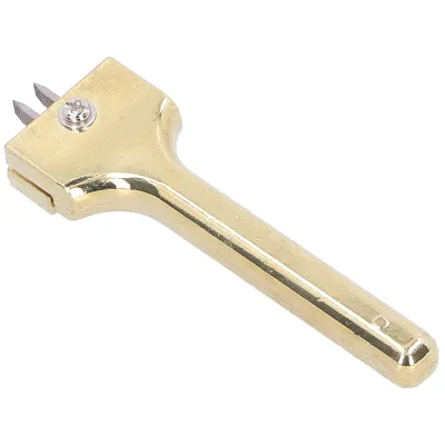 Image de Perforateur de fourche, Perforateur de fourche réglable, Outil de pose de bouton magnétique, Outil de bricolage en cuir, Perforateur de fourche de bricolage en cuir, Outil de perforation en cuir