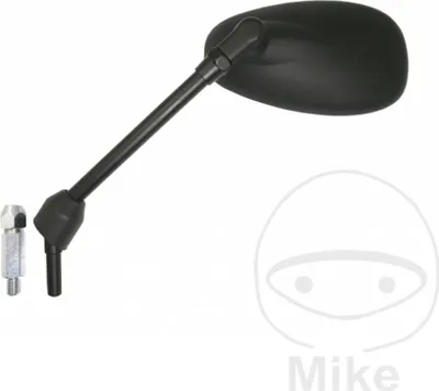 Immagine prodotto di Specchietto manubrio JMP sinistro omologato nero BA19-P0013B-L per Piaggio BEVERLY 350
